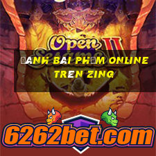 đánh bài phỏm online trên zing