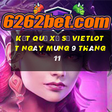 kết quả xổ số vietlott ngày mùng 9 tháng 11