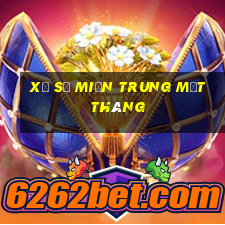 xổ số miền trung một tháng