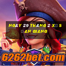 ngày 29 tháng 2 xổ số an giang