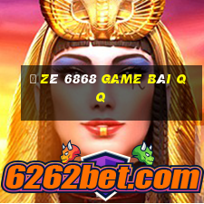 Ồ Zê 6868 Game Bài Qq