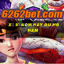 xổ số hôm nay quảng nam